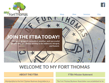 Tablet Screenshot of myfortthomas.com